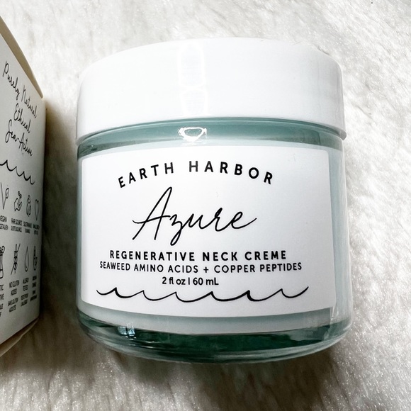 NIB Earth Harbor Azure Regenerative Neck Cream, Full Size, 60ml - Picture 4 of 9